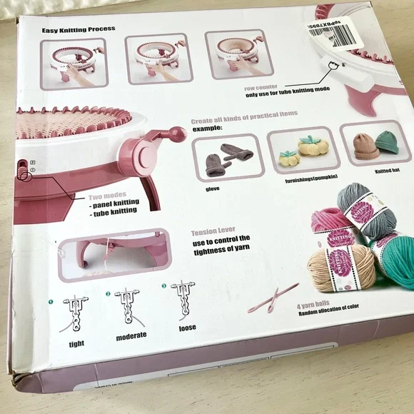 SENTRO Knitting Machine 40 Needles, Smart Weaving Loom Round Knitting Machines - Picture 6 of 7